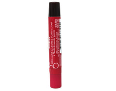 Burt's Bees Lip Shimmer Rhubarb pack of three packaging for travel-friendly use.