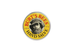 Burt's Bees Mini Hand Salve 5-pack display highlighting travel-friendly care