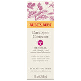 Burt's Bees Renewal Dark Spot Corrector bottle for targeted brightening and even-toned skin.