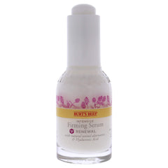 Burt's Bees Renewal Serum texture close-up reveals silky absorption for smoother skin.