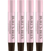 Burt's Bees Shimmer Lip Tint Champagne packaging for easy on-the-go hydration.