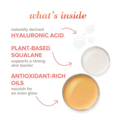 Burt's Bees Truly Glowing Day Lotion texture close-up demonstrates quick absorption.