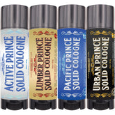 BushKlawz Active Prince solid cologne stick for on-the-go scent touch-ups