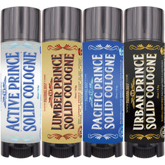 BushKlawz Active Prince solid cologne stick for on-the-go scent touch-ups