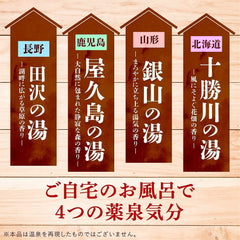 BUTO YAKUSEN Tour open packets ready for a bath ritual inspiration