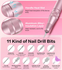 Buways 11-bit set includes buffing, shaping, polishing and skin prep bits