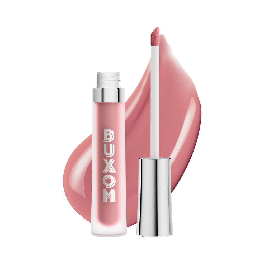 Buxom Full-On Plumping Lip Cream Blushing Margarita tube closeup for fuller-looking lips