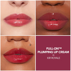 BUXOM Full-On Kir Royale applicator demonstrates precise, easy application.