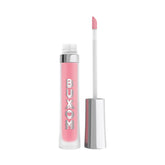 Buxom Full-On Plumping Lip Cream Pink Lady tube cap close-up for travel-ready gloss.