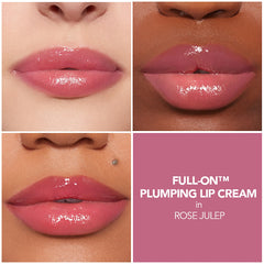 Rose Julep swatch shows rich, shimmer-free shade on skin.