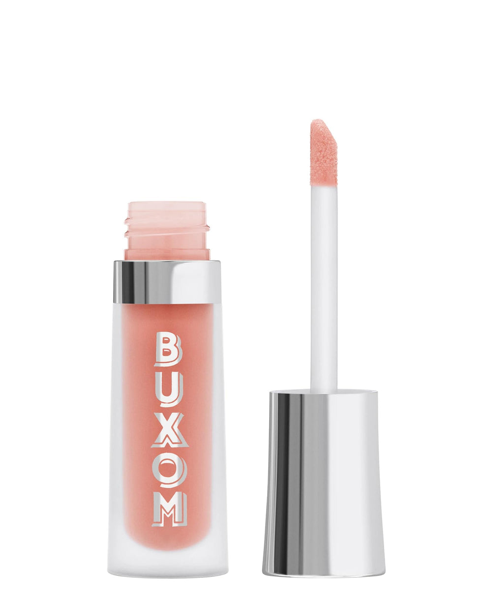 BUXOM Full-On Lip Cream White Russian mini tube offers plumping gloss for on-the-go lips.