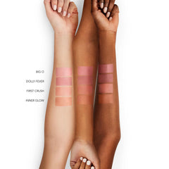 BUXOM Dolly Fever packaging close-up shows cruelty-free badge and clean ingredients.