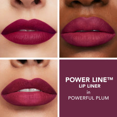 Buxom Power Line Plumping Lip Liner matte finish preserves color without feathering.