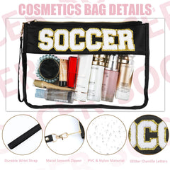 BuyCard duo makeup bags for travel and gym organization.