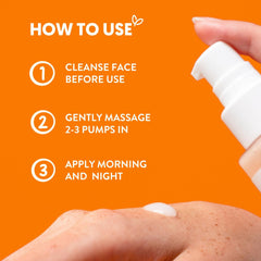 By Nature Vitamin C + Collagen Serum texture closeup showing silky absorption.