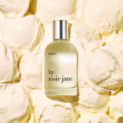 By Rosie Jane Dulce brown sugar swirls evoke cozy, inviting scent profile.