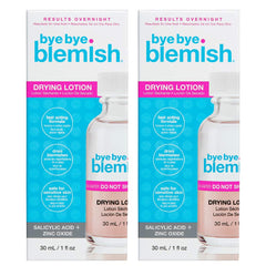 Bye Bye Blemish acne drying lotion pink sediment ready for overnight pimple treatment