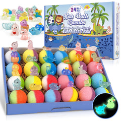 BYGGVIR kids bath bombs packaging bright colors ready for gifting
