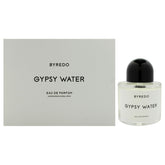 Byredo Gypsy Water bottle closeup, premium packaging for daily luxury.