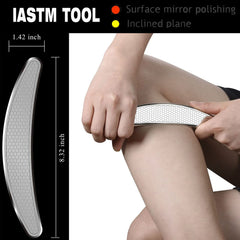 BYYDDIY S-shaped Gua Sha for large areas like back and arms, fascia support