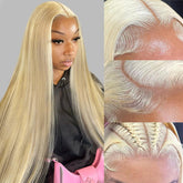 BZN 613 lace front wig straight 28in for natural daily wear.