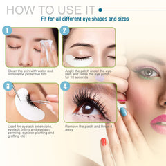 C. ARTIST eye patches moisture comfort during lash treatments