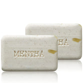 C.O. Bigelow Mentha Exfoliating Bar No.1413 pack-front for a refreshing cleanse.