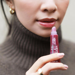 Natural Vitamin E and peppermint oil soften lips in Plum Mentha Lip Tint Trio.