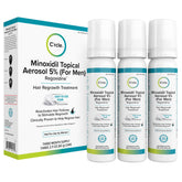 C'rcle minoxidil 5% foam bottle — unscented, easy daily use.