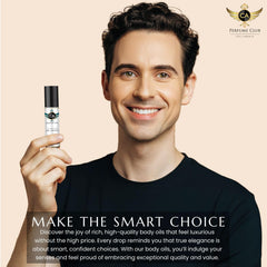 CA Perfume Impression of Tobacco Vanille roll-on bottle against clean background long-lasting fragrance