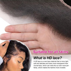 Caijuxing lace frontal with baby hair for a soft, natural hairline realism.