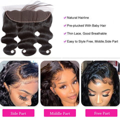 Caijuxing Remy human hair 150% density for fuller volume and longevity.
