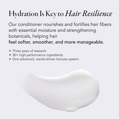 Caldera + Lab conditioner ingredients Korean Angelica closeup, highlighting strengthening botanicals.