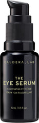 Caldera + Lab Eye Serum bottle close-up for daily eye care and rejuvenation.