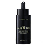 Caldera + Lab The Hair Serum bottle close-up for premium scalp nourishment daily use.