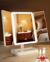 CALEPOP vanity mirror 1X magnification for overall makeup and skincare routines