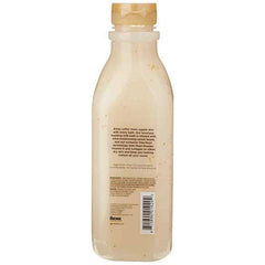 Calgon Ageless Bath Nourishing Milk Bath pearl powder texture evokes radiant skin.