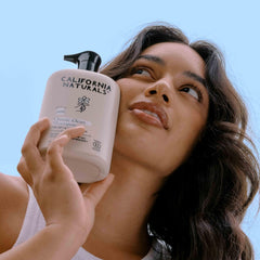 California Naturals Body Wash natural fragrance image emphasizes scent from food-grade ingredients.