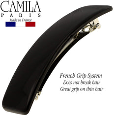 Camila Paris CP1476 automatic clasp in action, secure grip without slipping.
