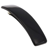 Camila Paris CP1476 rectangular black clip demonstrates strong hold for all hair types.