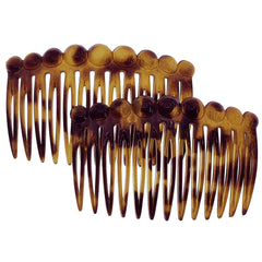 Camila Paris CP2871/2 small side combs secure updos with a sleek grip.