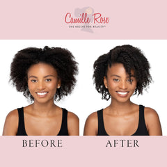 Camille Rose manteca de cacao nutre las hebras del cabello.