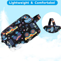 CAMTOP car print bag adds fun while organizing travel essentials.