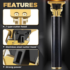 Candyfouse precision length guide combs for salon-grade accuracy at home