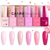 CANNI 9ml Hema-free gel nail polish bottle closeup showing true color for accurate matching