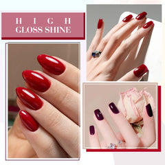 CANNI LED/UV cure shot showing salon-quality at-home nails.