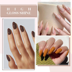 CANNI pigmented color swatches demonstrate vibrant opacity for bold nails.