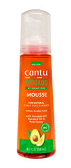 Cantu Avocado Hydrating Mousse bottle, lightweight moisture for curls and coils.