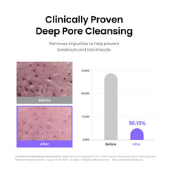 caraseoul pore-safe formula cleans without clogging pores