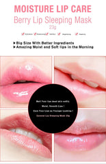CARE:NEL Lip Mask Berry spatula included for easy application.